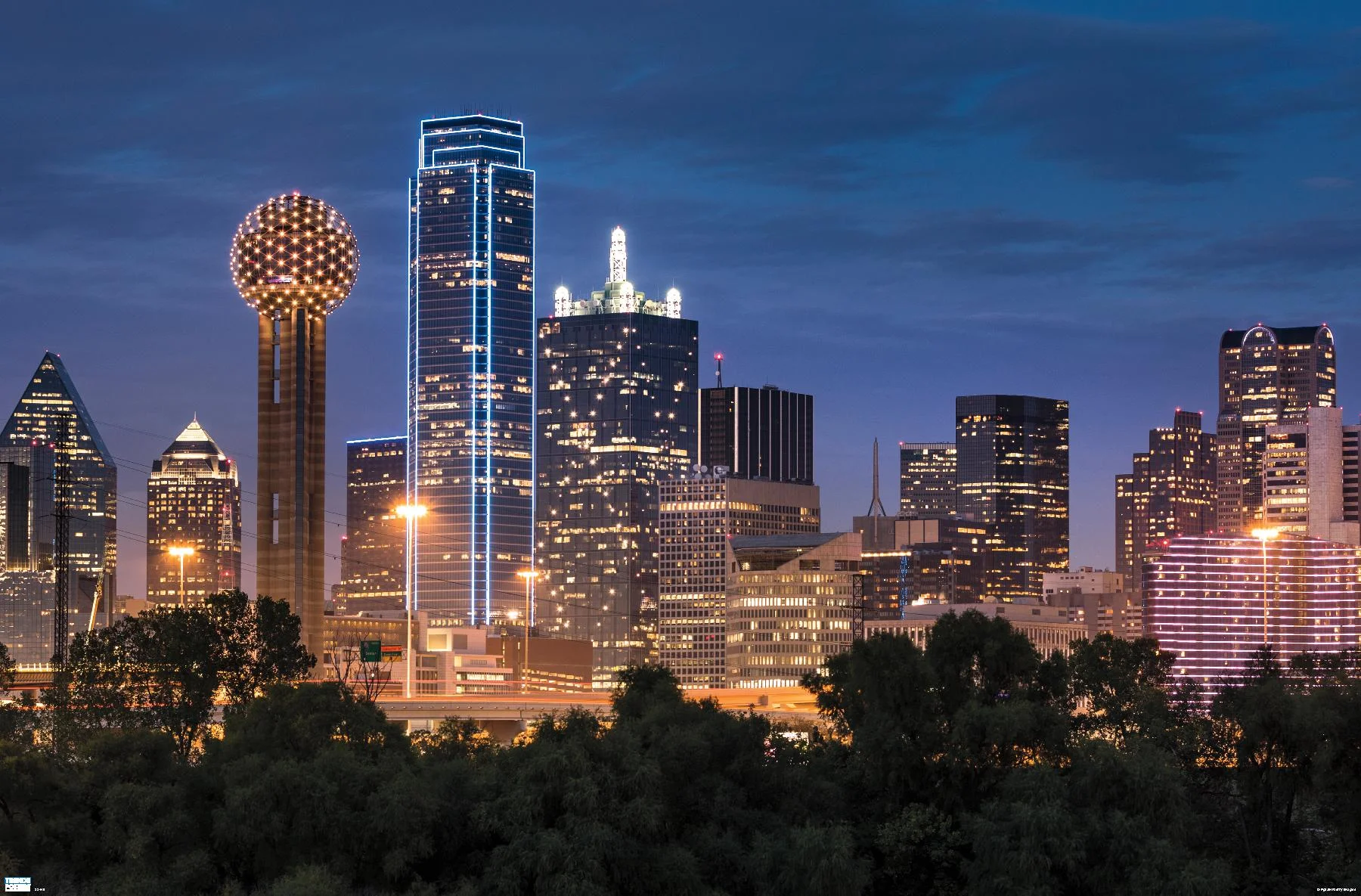 Dallas skyline representing CAMCO's headquarters